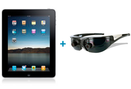 iPad+vuzix